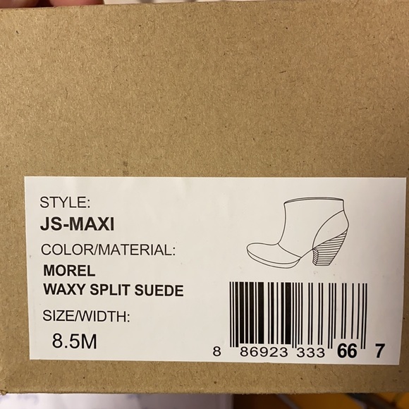 Jessica Simpson Maxi Waxy Split Suede Sz 8.5M - Picture 6 of 7